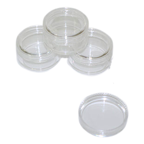 10gm clear lip balm containers