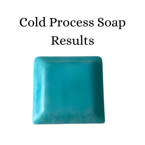 Aquamarine Mica Cold Process Soap Test Results