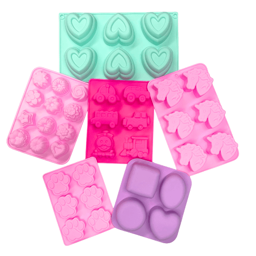 Mould selection for kids soap kit