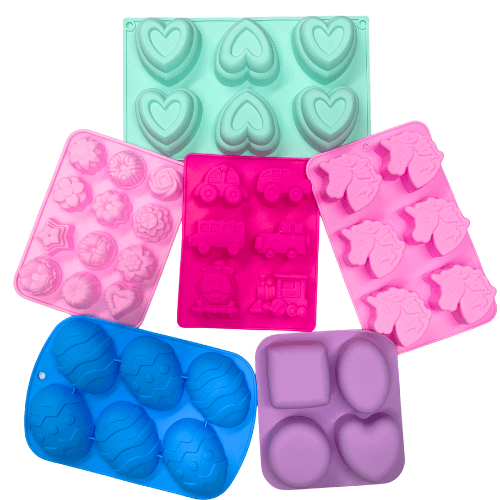 Mould selection for kids soap kit