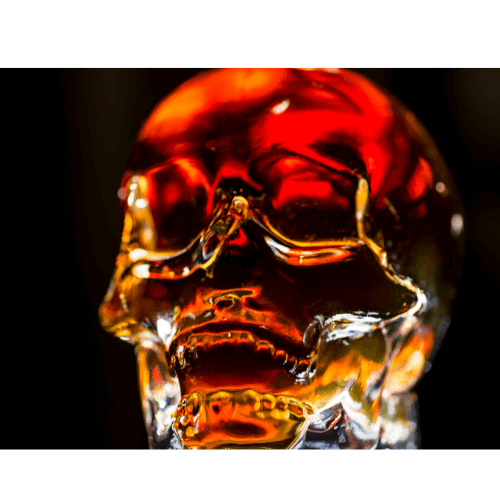 Skull Votive Glass 85ml