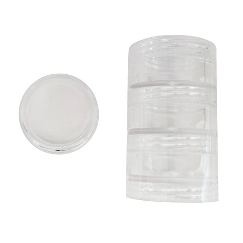 5gm Stackable Makeup Lids (only)