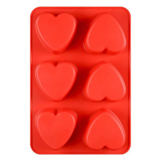 Heart Mould 6 Cavity
