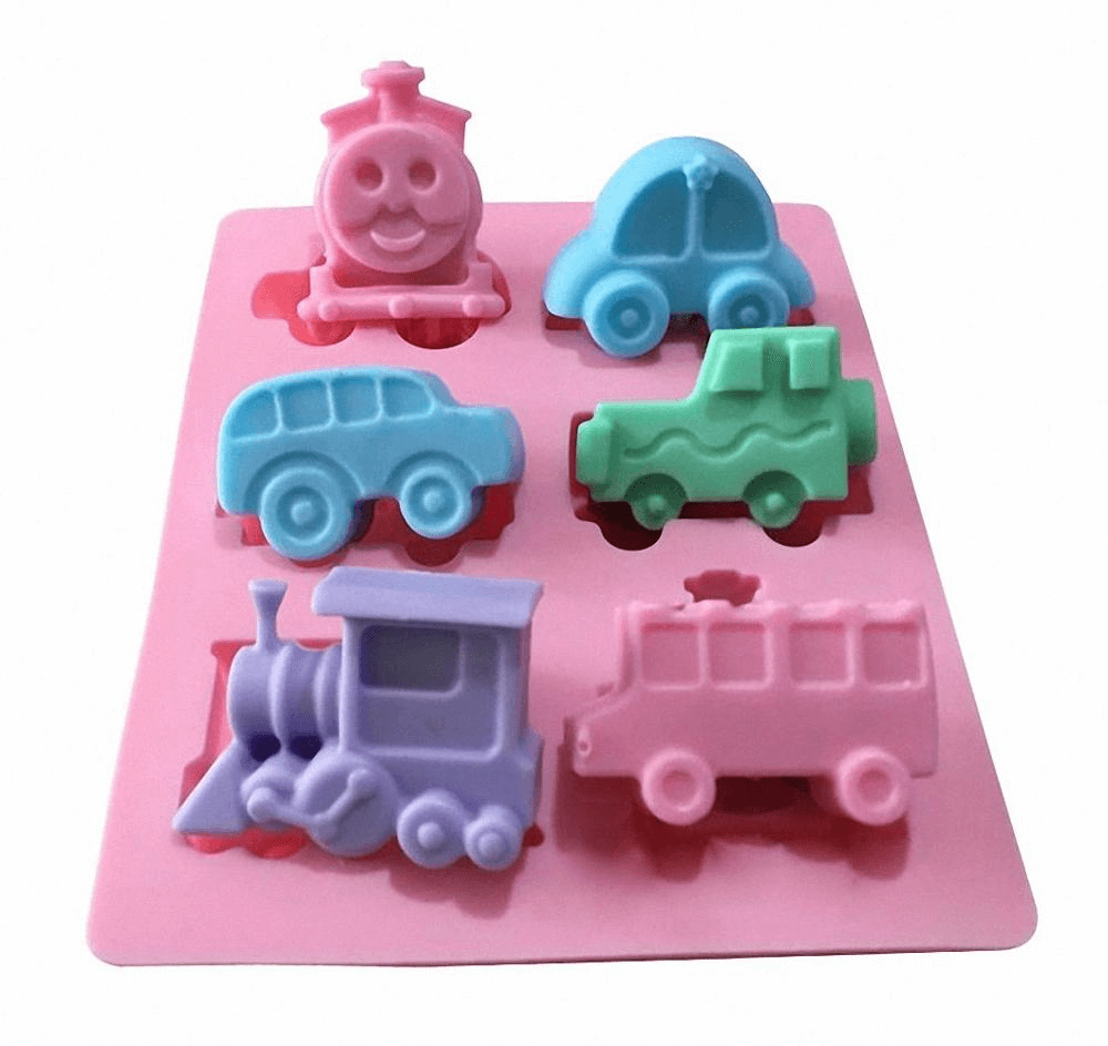 Vehicles Children's Mould (6 cavity)