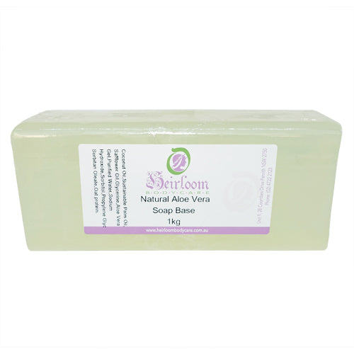 Aloe Vera Natural Soap Base SFIC 1kg