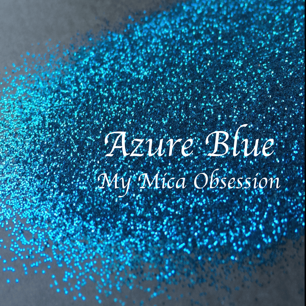 Azure Blue Metallinc Glitter MMO