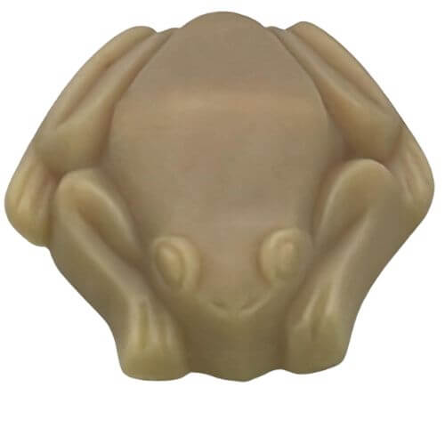 Tan soap show s discolouration caused by Blueberry Fragrance Oil