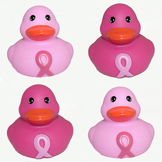 Breast cancer rubber hot sale ducks