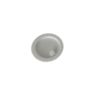 7gm Glass Pot with Black Lid & Casker Seal - Frosted