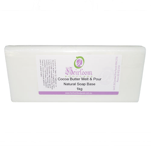 Cocoa Butter Natural Soap Base  SFIC 1kg