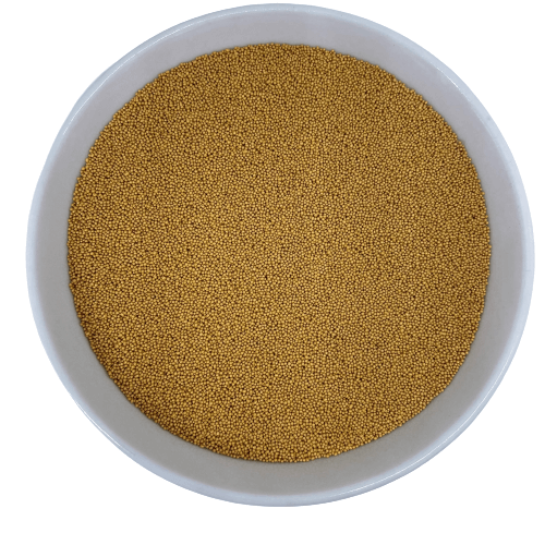 Gold Cellulose Beads