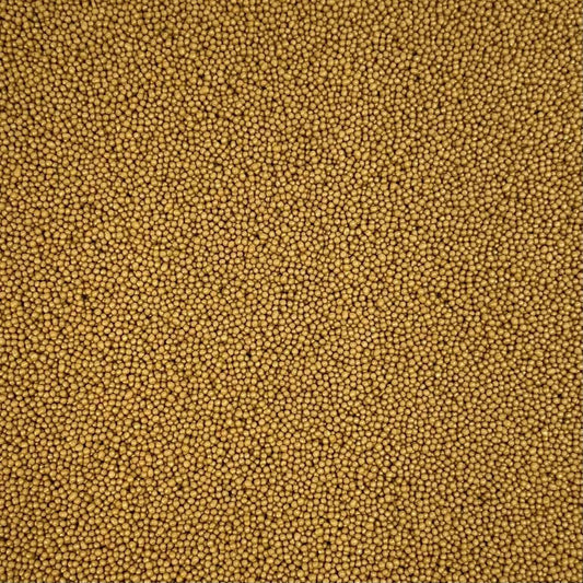 Gold Cellulose Beads