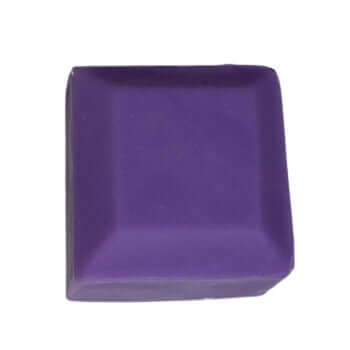 Magic Violet Mica used to colour a  Soap Cube purple
