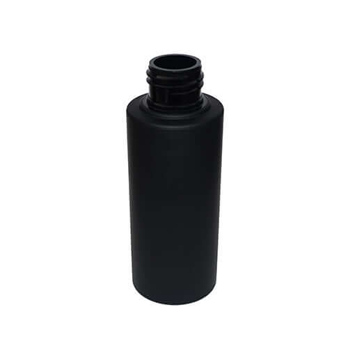 100ml Plastic Bottle - Matte Black