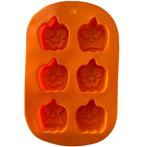 Pumpkin Heads Halloween Assorted (6 Cavity)