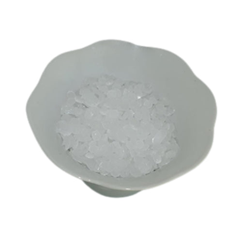 White shampoo thickener pastels in flower bowl