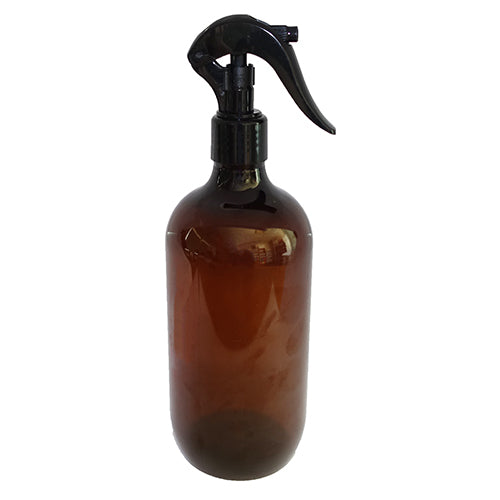 500ml Amber Plastic Bottle with Trigger Spray