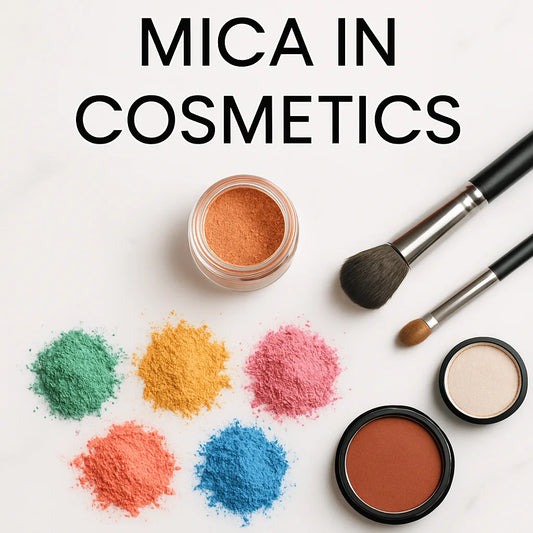 How to Use Mica in Cosmetics – A Practical Guide for Eyes, Lips & Skin