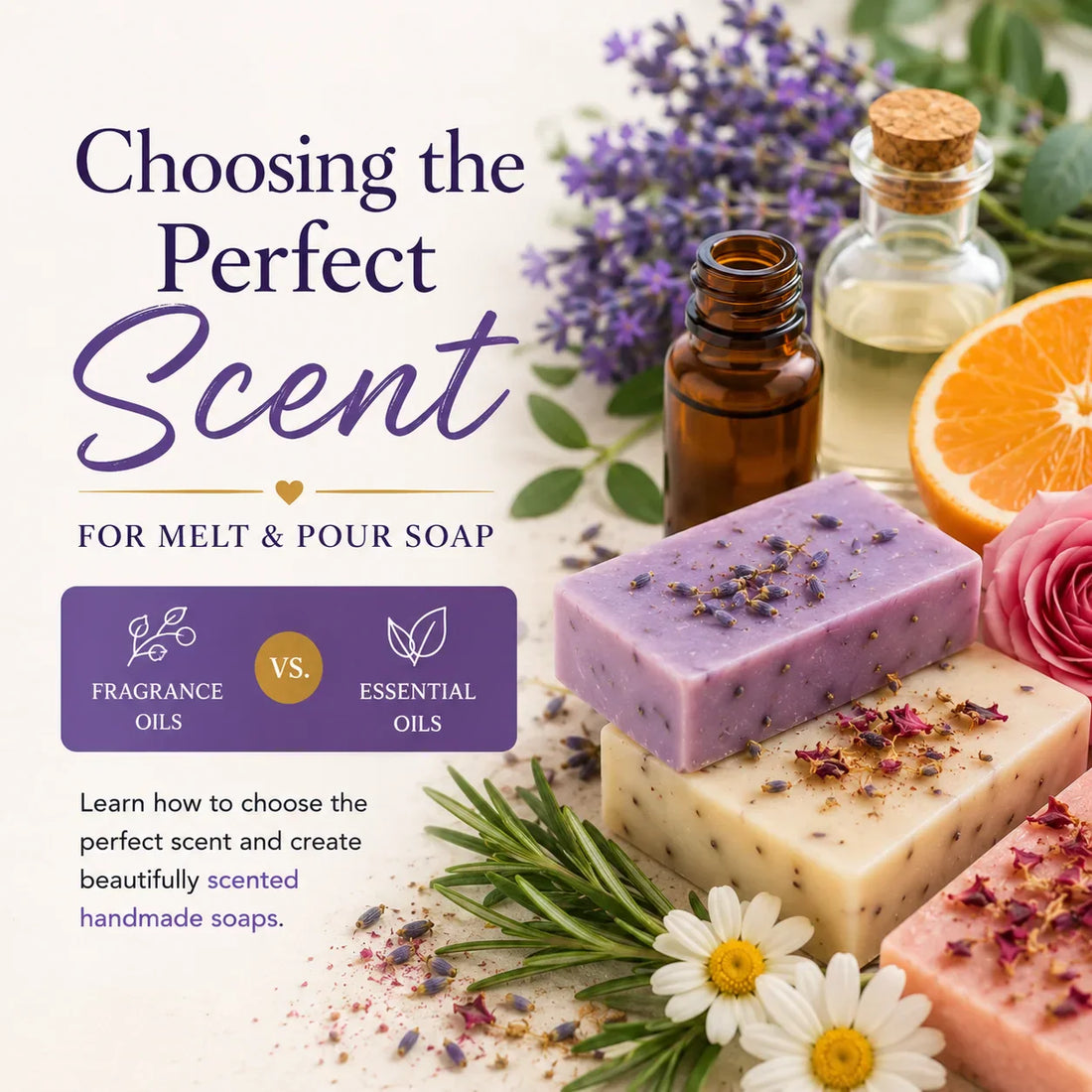 Choosing the Perfect Scent for Melt and Pour Soap