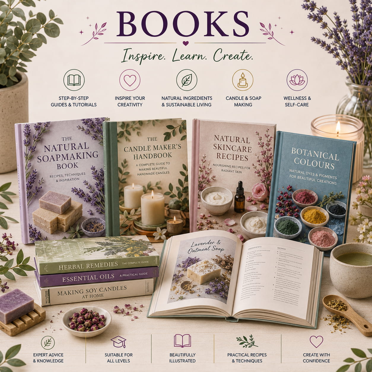 Different crafting books