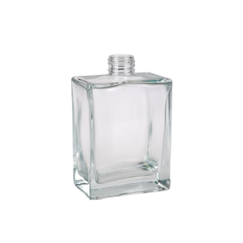 Glass Rectangular Bottle 100ml (No Lid)