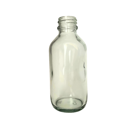 100ml Clear Glass Bottle No Cap (24mm neck)
