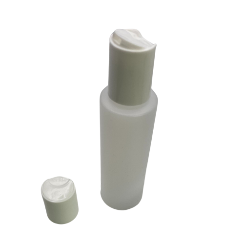 100ml Plastic Bottle with White Disc Top