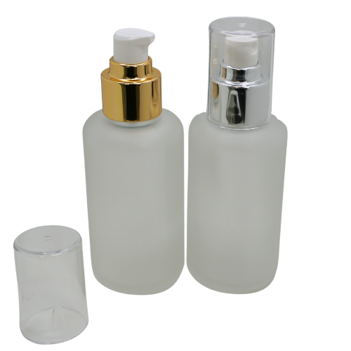 Frosted Glass Bottle - 100ml and Overcap