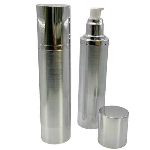 *100ml Silver Airless Pump Bottle