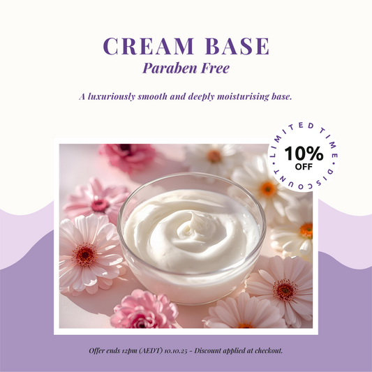 Cream Base Paraben Free