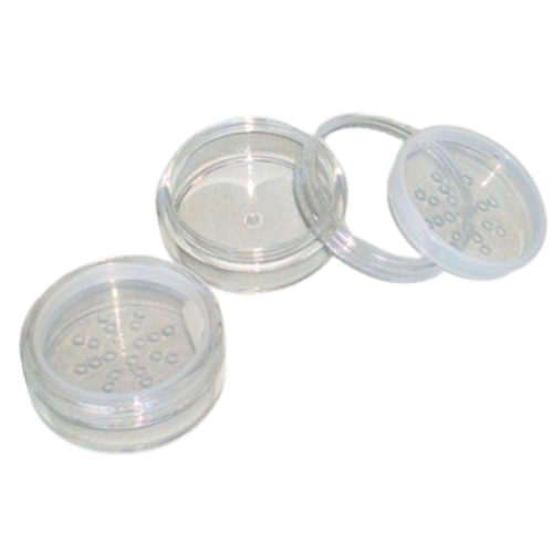 20gm Clear Makeup Pot with Clear Lid