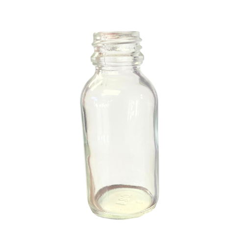 50ml Clear Glass Bottle No Cap (24mm neck)