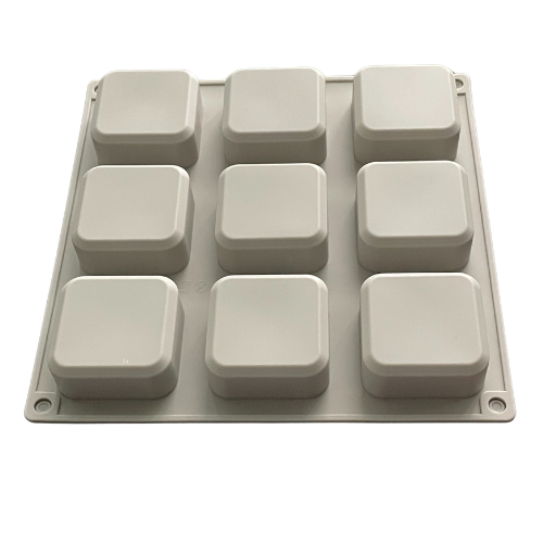  Beige Square 9 cavity mould