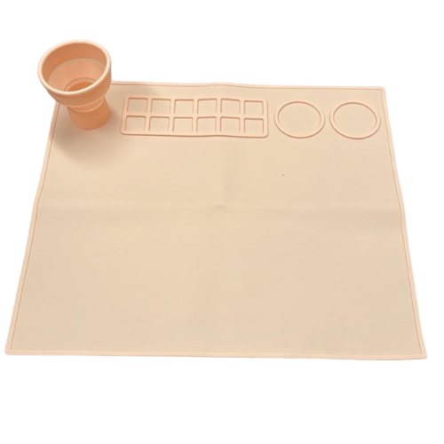 Craft Mat with Pop up Cup - Silicone