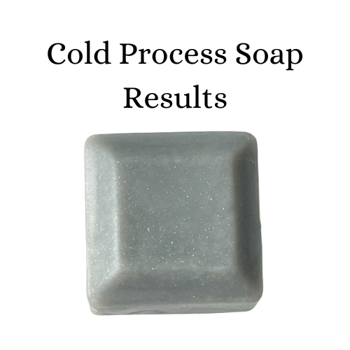 Celadon Sparkle Mica Cold Process Soap Test Results