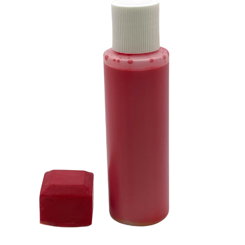 Christmas Red Liquid Soap colour in a bottle