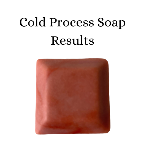 Copper Mica Cold Process Soap Test Results