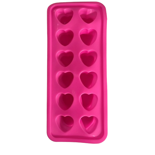 Heart Embed Mould 12 Cavity - Slight Imperfections