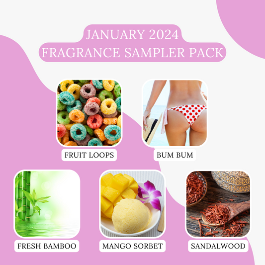 January 2024 Fragrance Sampler Pack (5)