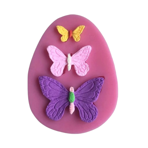 Mini Butterfly Mould (3 cavity)