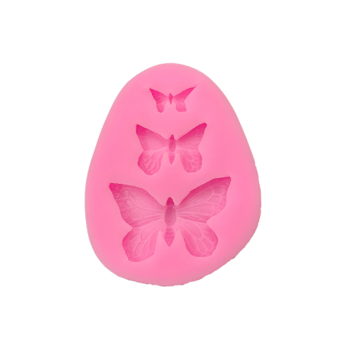 Mini Butterfly Mould (3 cavity)