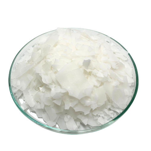 White wax flakes of Olivem 1000