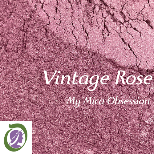 Dusty pink sample of Vintage Rose Mica MMO