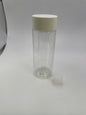 *Toner Bottles 130ml Clear, Cream Cap and Reducer