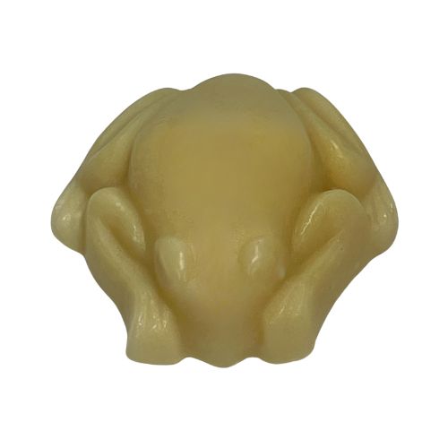 Lavender Fields Fragrance Oil soap showing mild discolouration