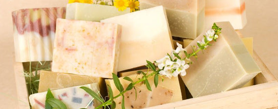 Ingredients to make soaps from scratch and from Melt and Pour bases can be purchased from Heirloom Body Care