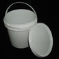 1.1 Litre White Plastic Bucket 