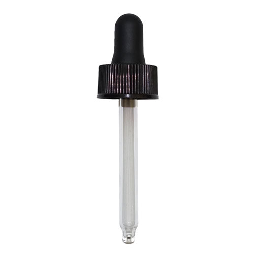 25ml Black Dropper