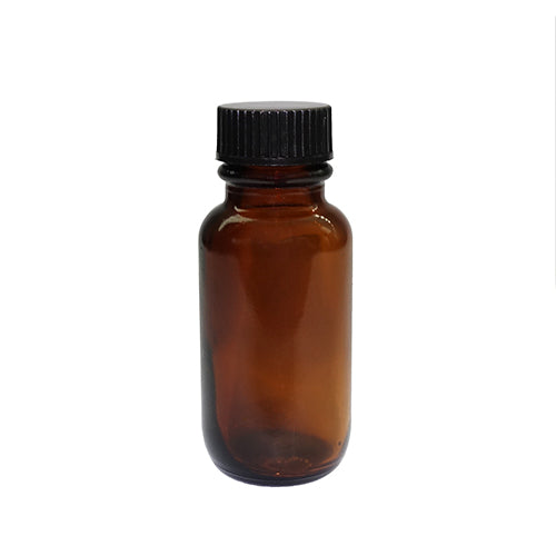 25ml Amber Glass Bottle  with lid