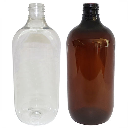 500ml Boston Round Plastic Bottles